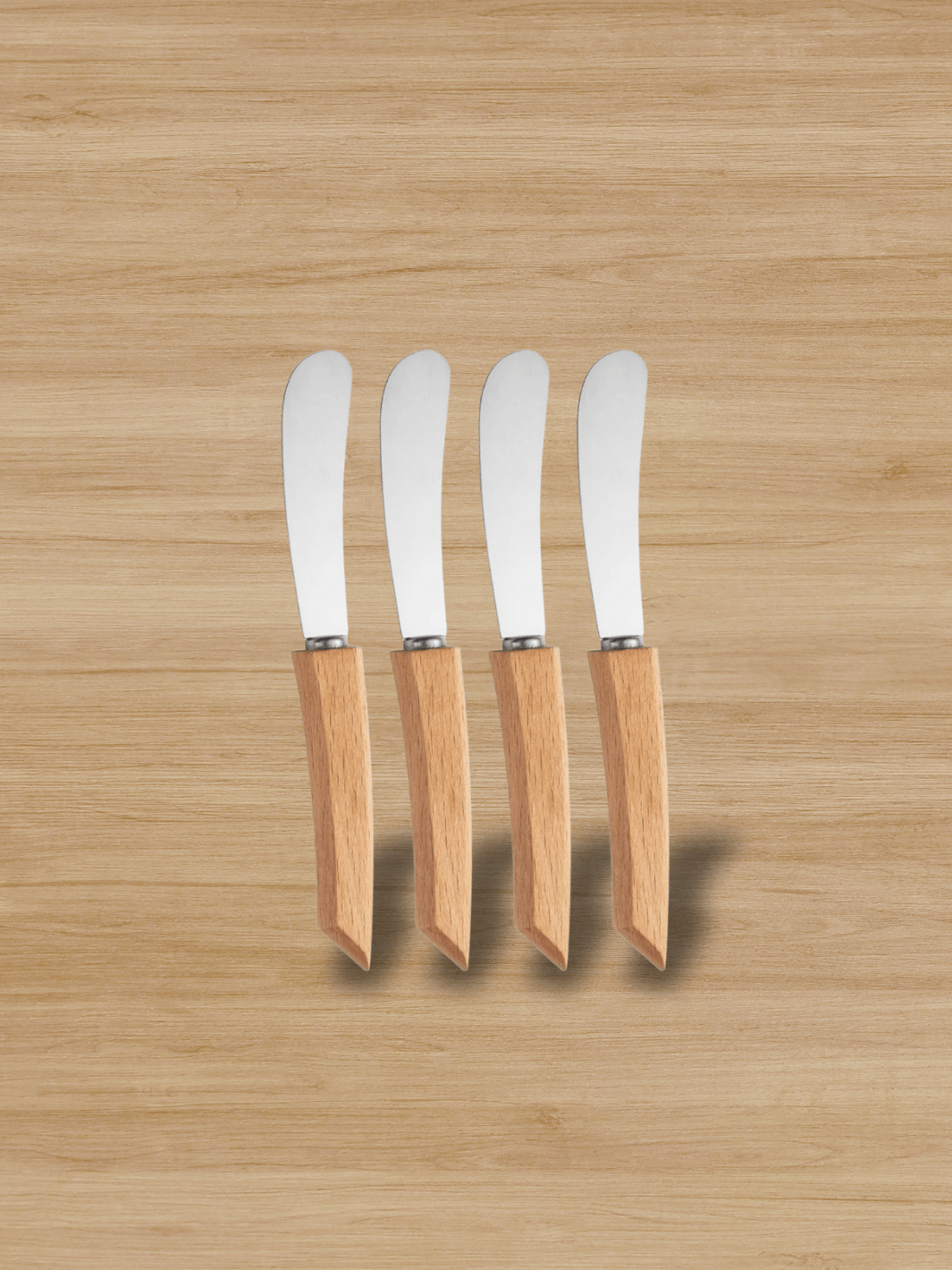 Couteau à Fromage en bois Set de 4 bois