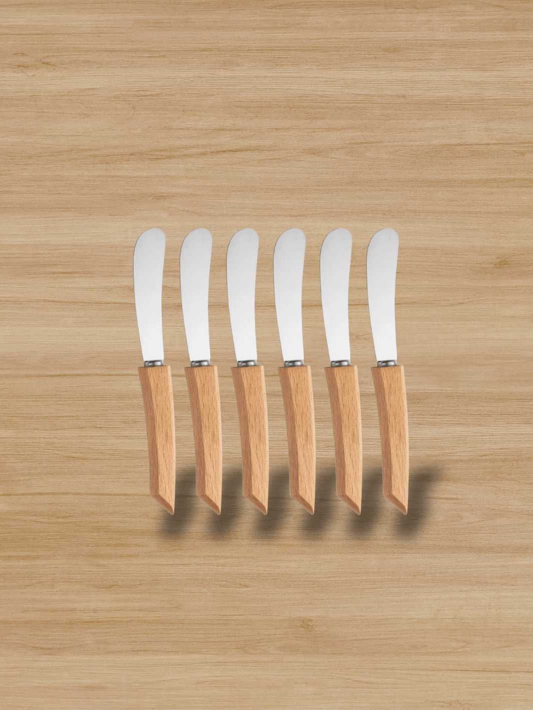 Couteau à Fromage en bois Set de 6 bois