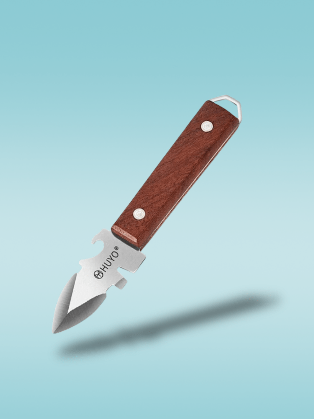 Couteau a Huitre | 17cm Bois