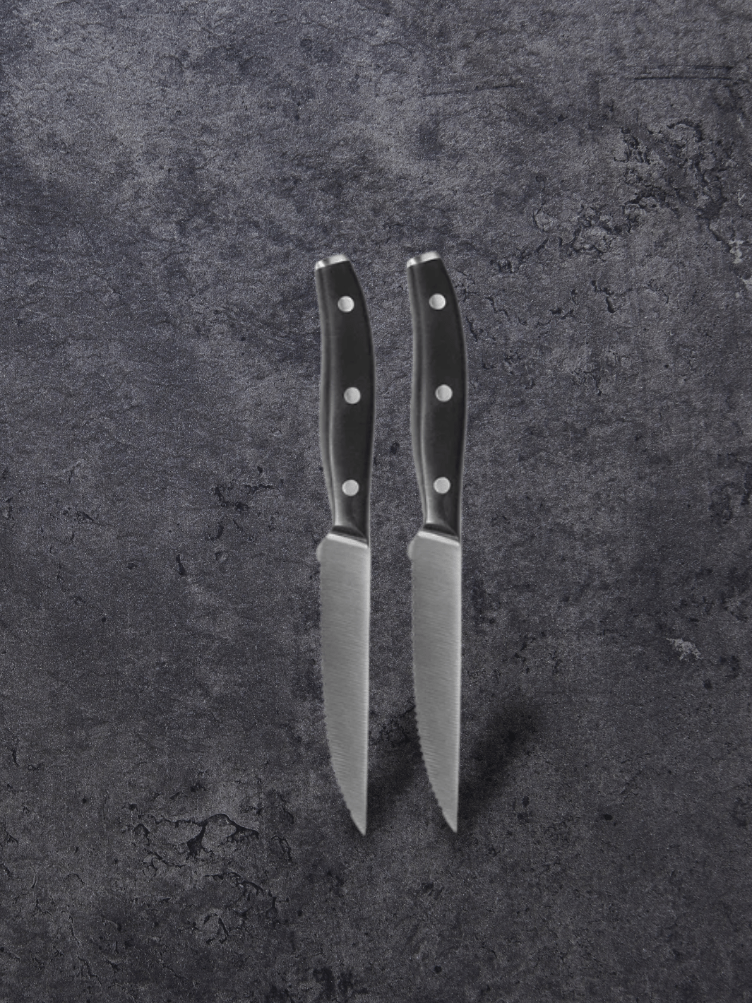 Couteau à Steak couteau de table coupe-viande 2 Pcs
