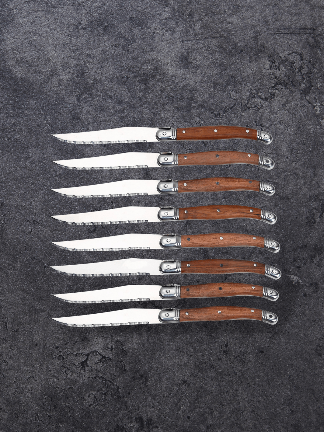 Couteau à Steak couverts de Table en acier 8 Pcs
