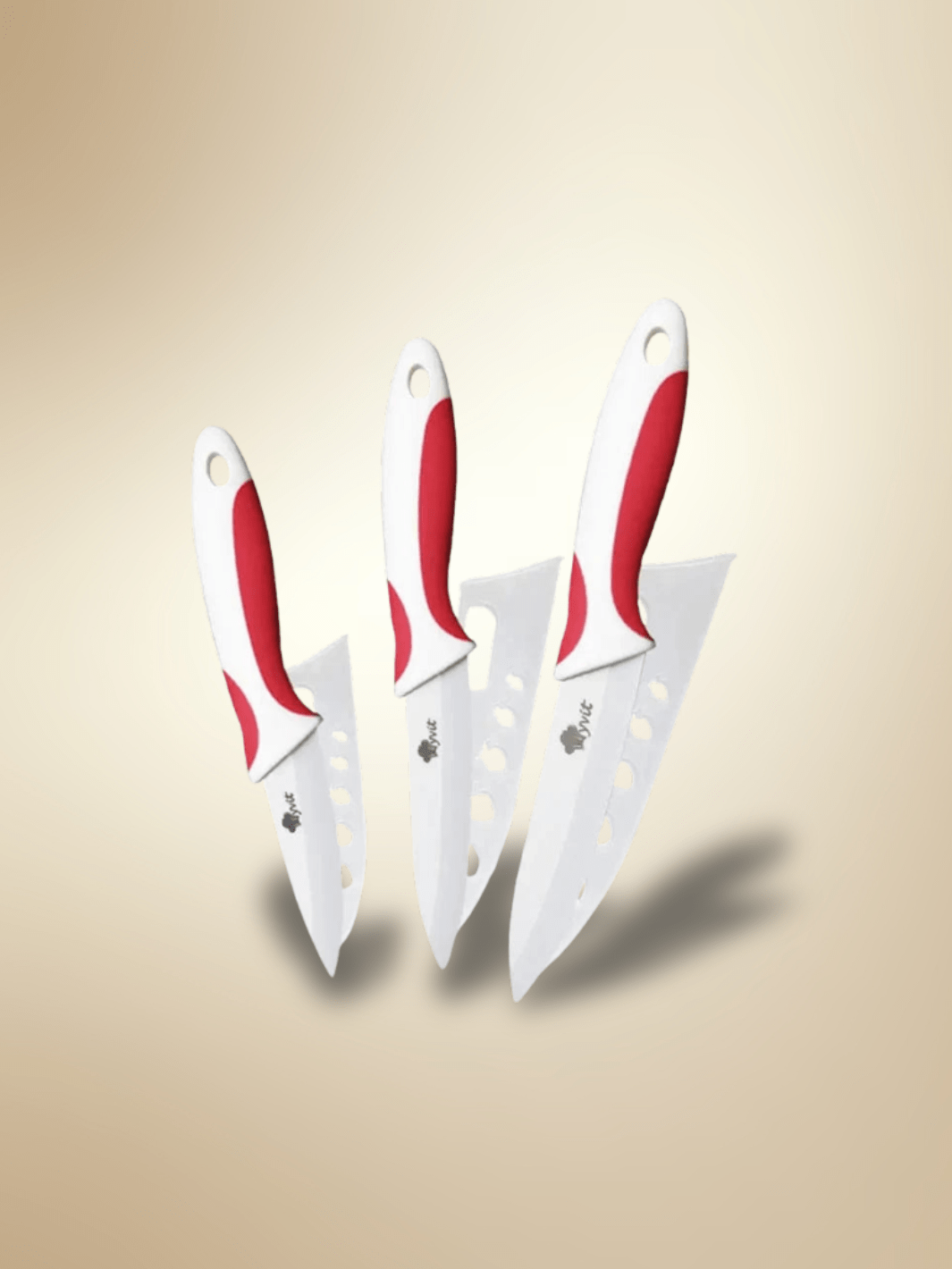 Couteau Céramique | Cook Set Rouges 3.4.5 pouces / Stock principal