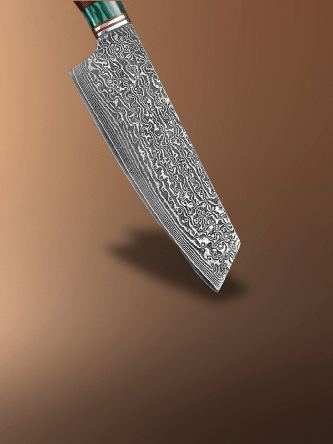 Couteau de Boucher | acier Damas VG10