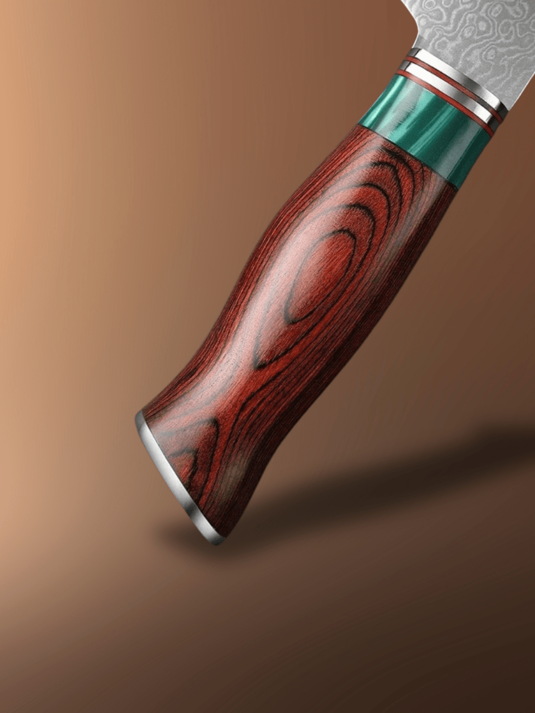 Couteau de Boucher | acier Damas VG10