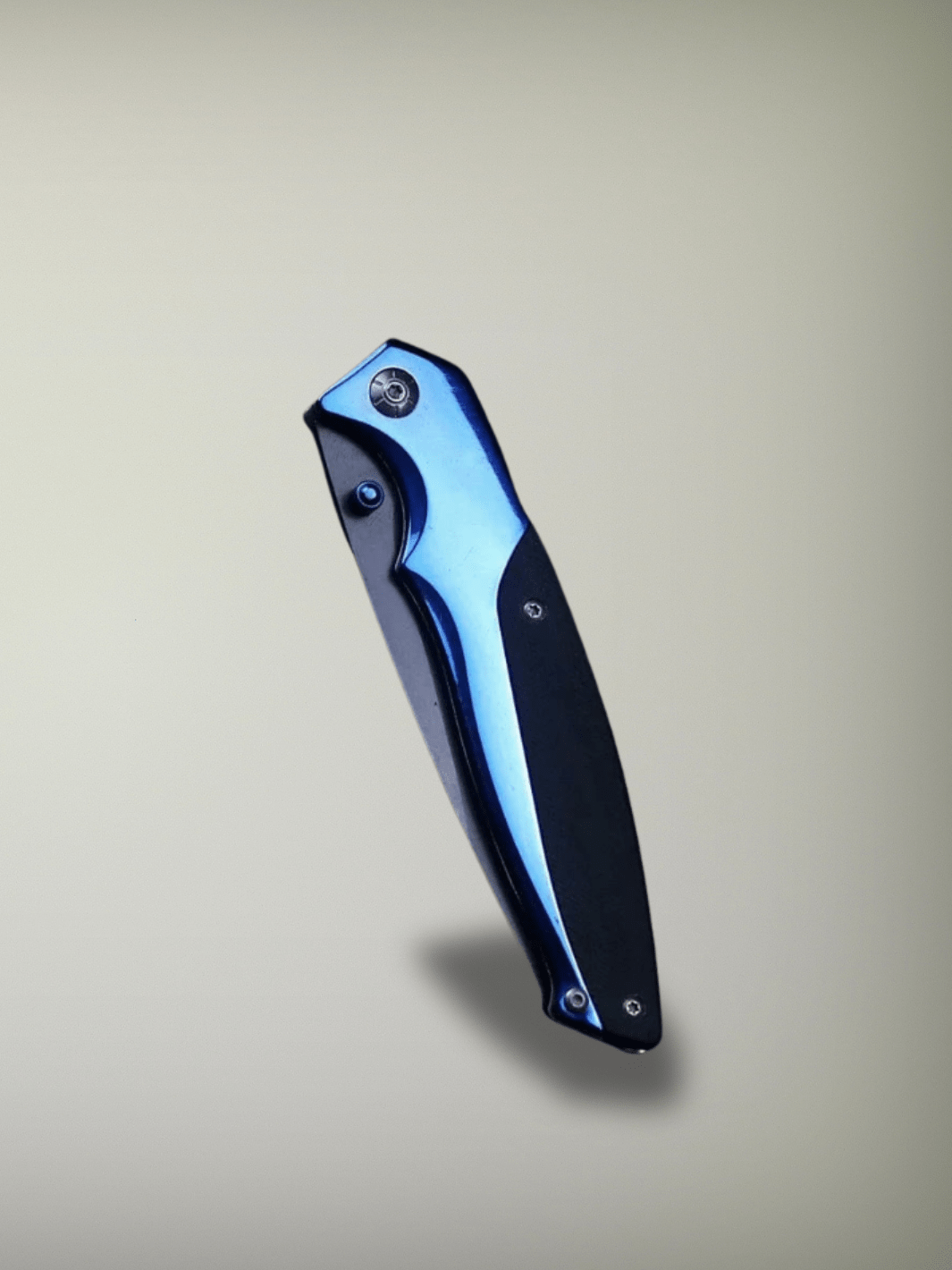 Couteau de Chasse | Couteau pliant 9CR18 Bleu électrique