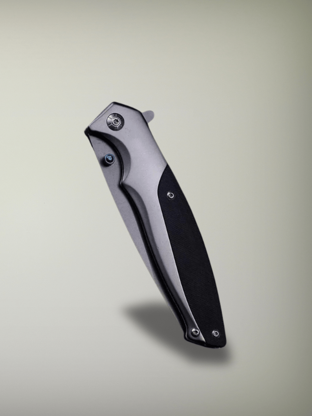 Couteau de Chasse | Couteau pliant 9CR18 Gris anthracite
