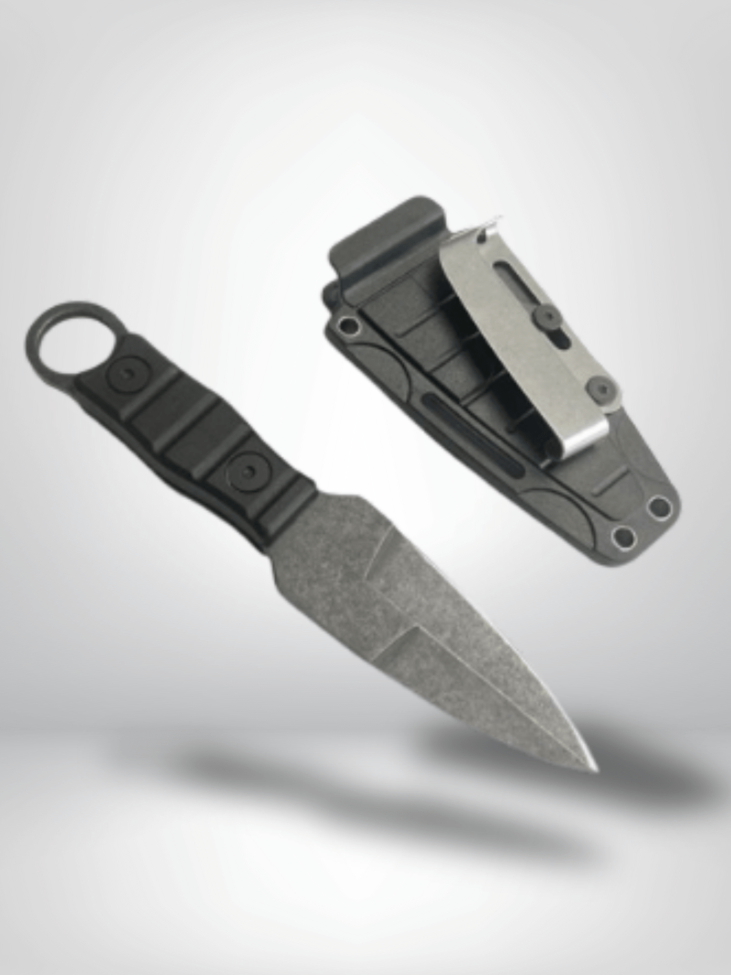 Couteau de Lancer à anneau multifonction A