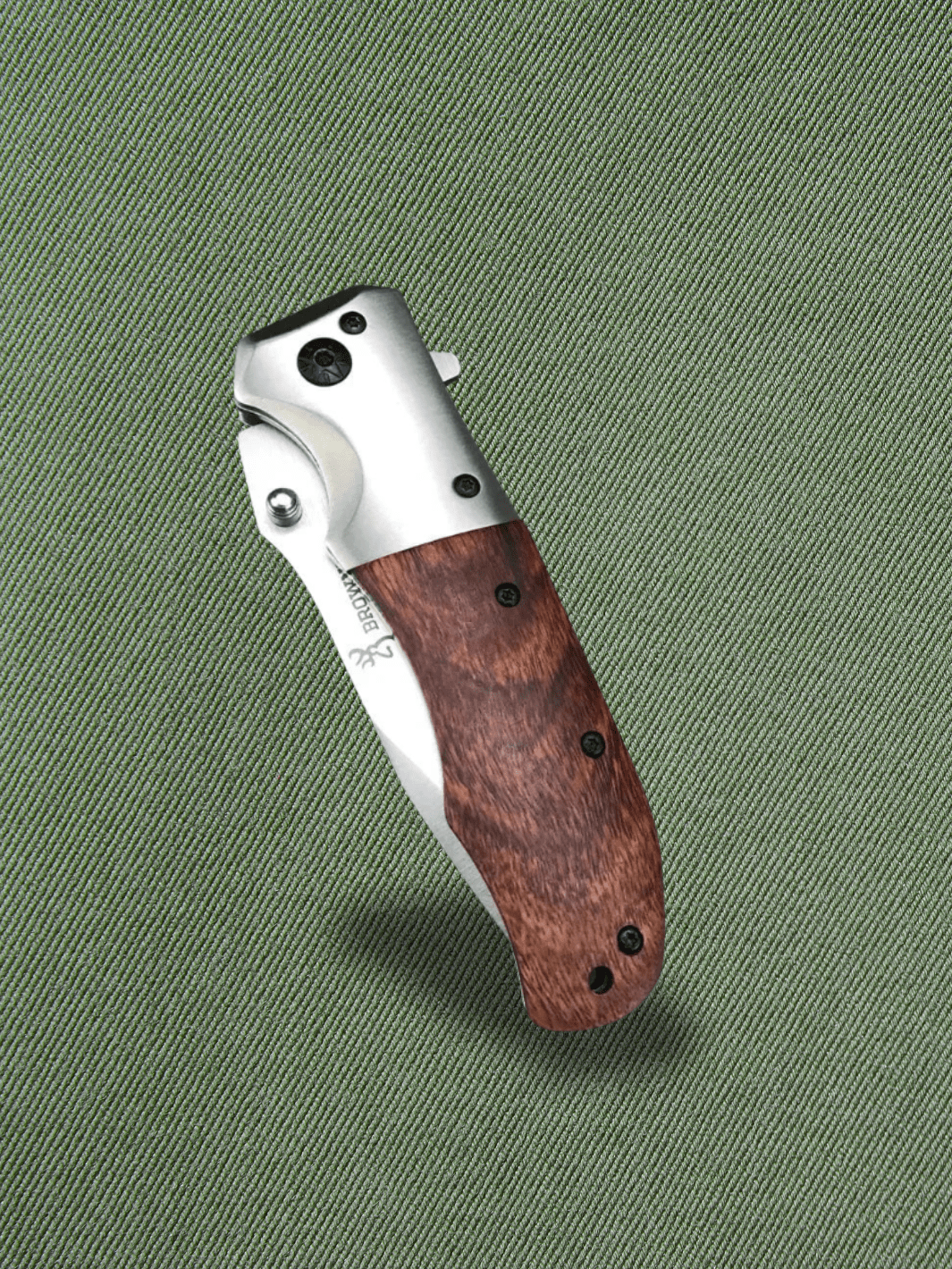 Couteau de Survie | acier DA51 Manche en bois