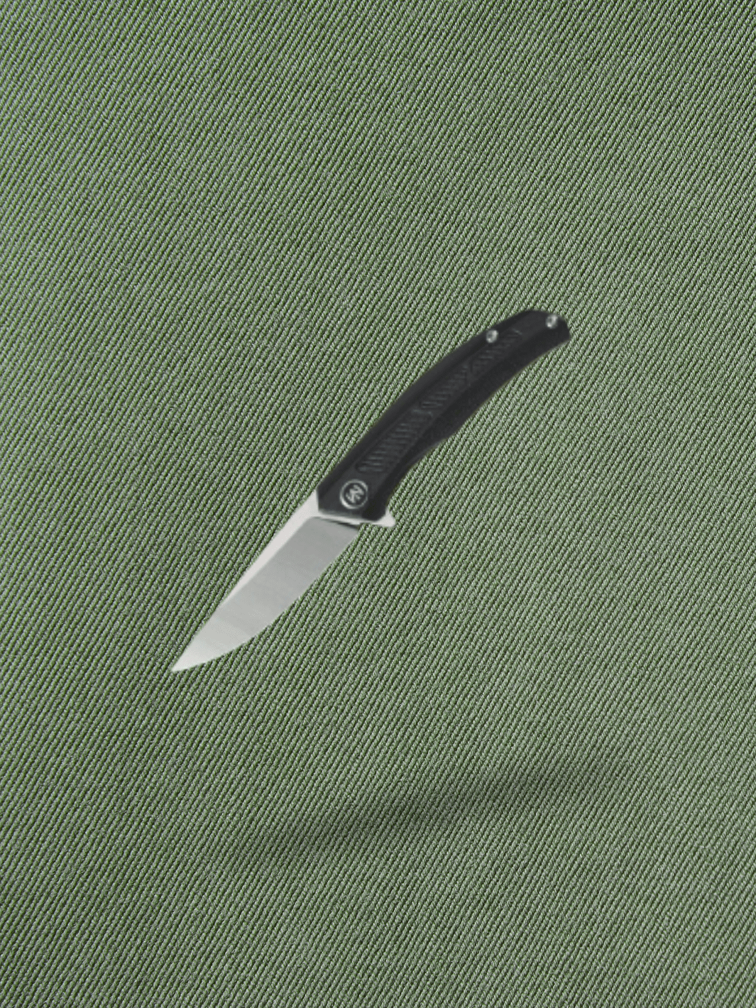 Couteau de Survie | Couteau autodéfense Brun foncé