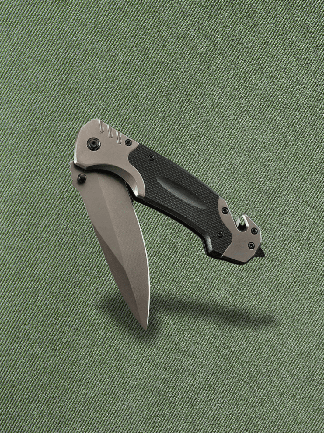 Couteau de Survie | couteau de défense Noir