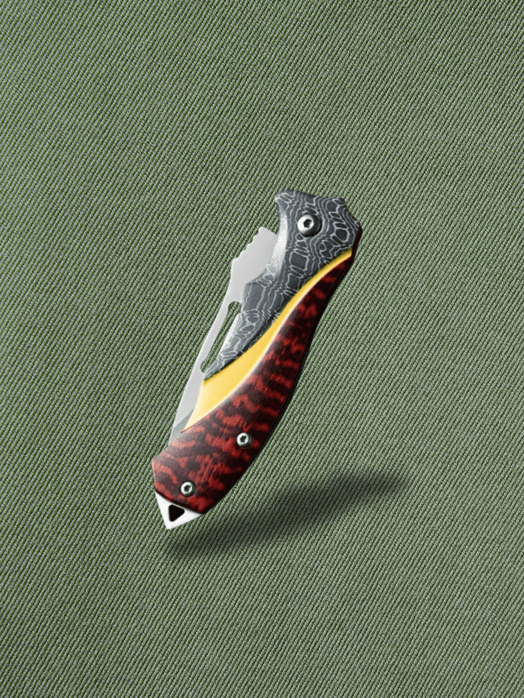 Couteau de Survie | lame 70mm Couteau pliant