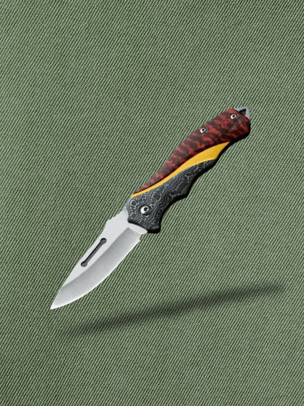 Couteau de Survie | lame 70mm Couteau pliant