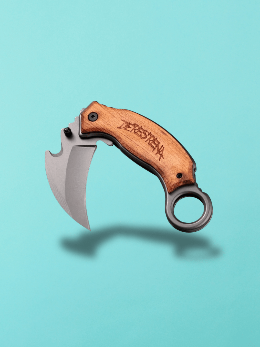 Couteau Karambit | acier S30V Bois
