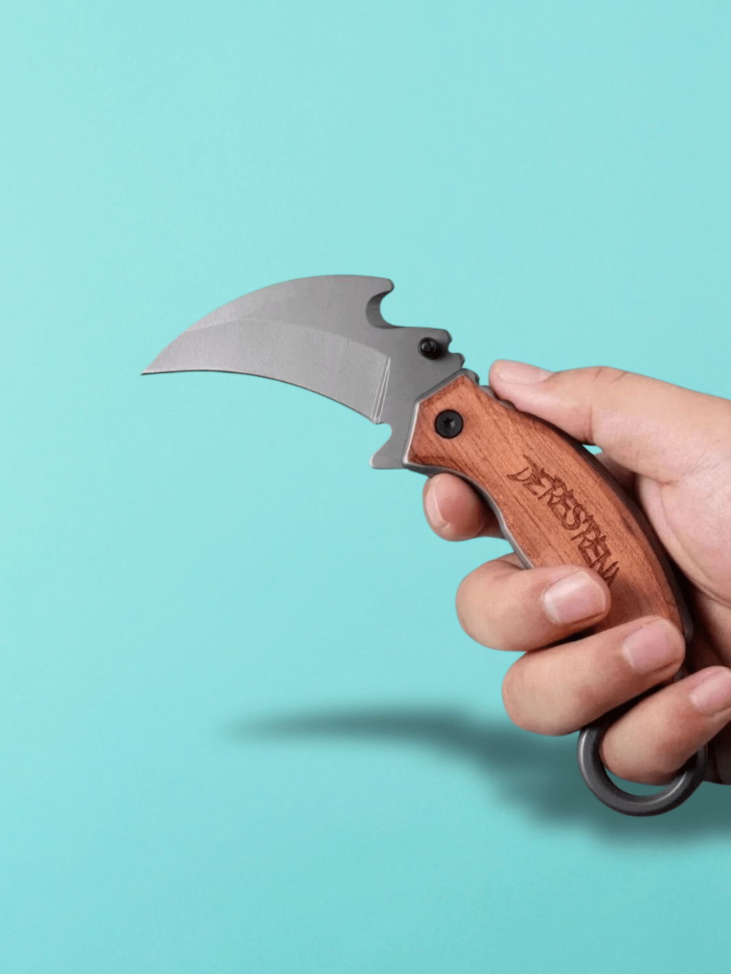 Couteau Karambit | acier S30V Bois