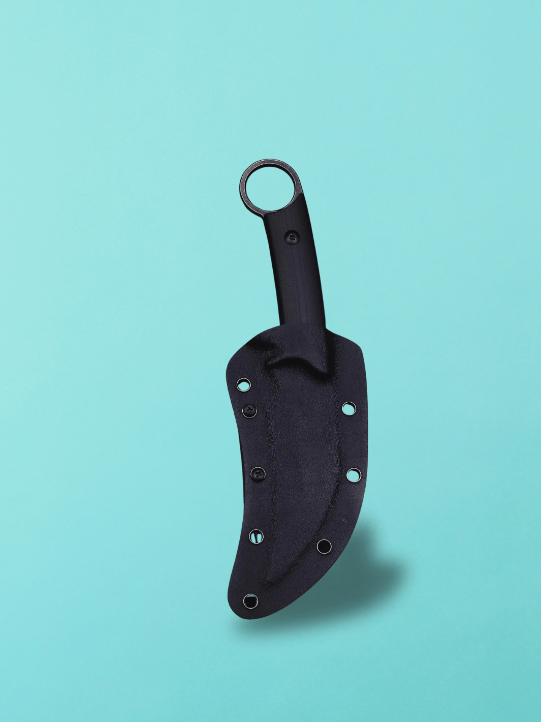 couteau karambit <br> G10 manche noir Noir