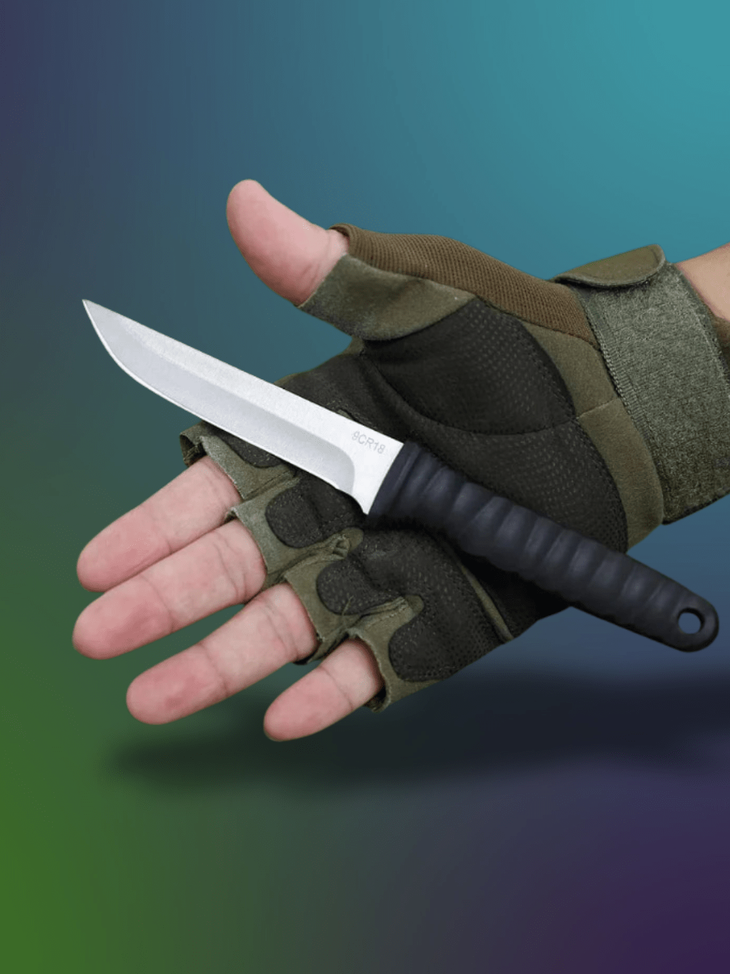 Couteau Militaire | acier 9CR18