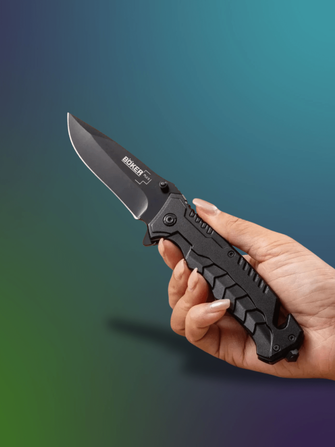 Couteau Militaire | BÖKER plus Noir