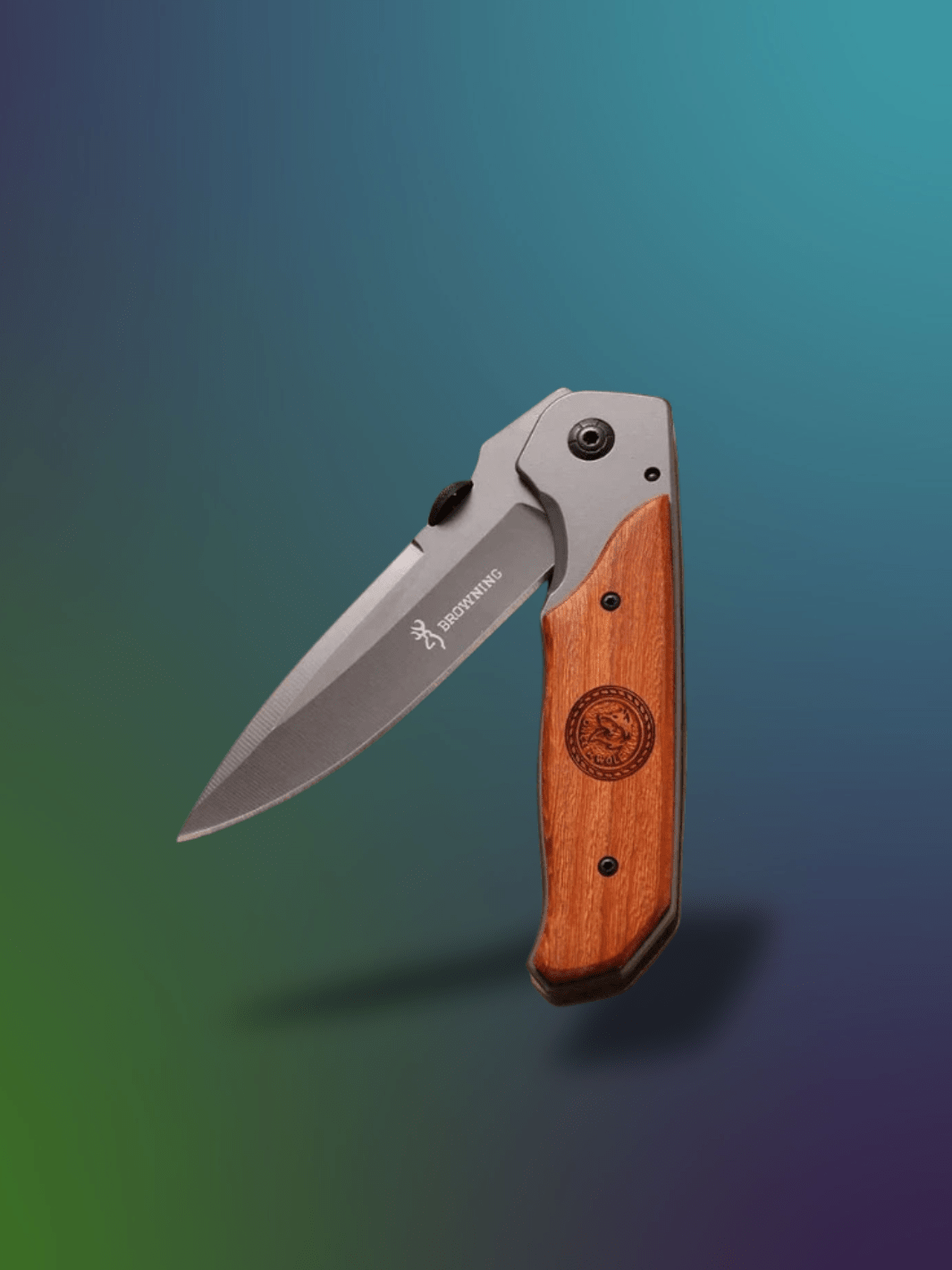 Couteau Militaire | couteau BROWNING pliant Bois