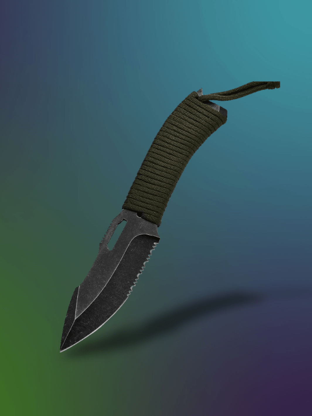 Couteau Militaire | couteau d'alpinisme Vert