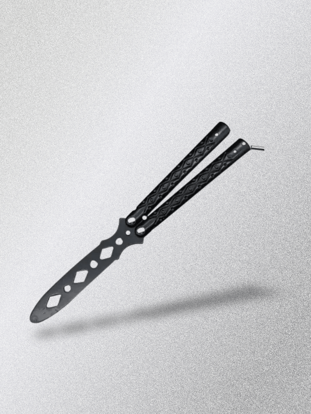 Couteau Papillon | non aiguisée Noir