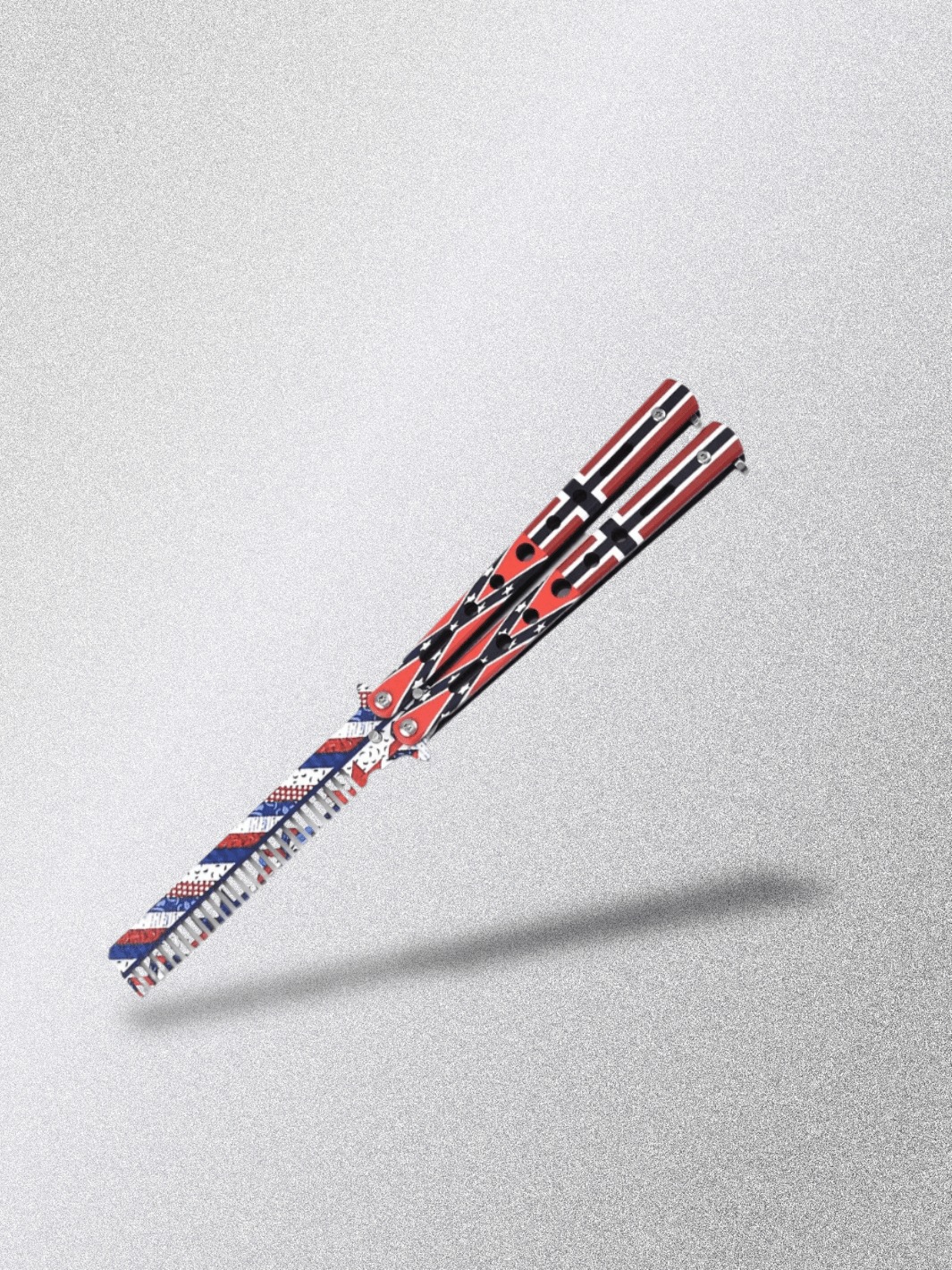 Couteau Papillon | peigne d'entraînement A