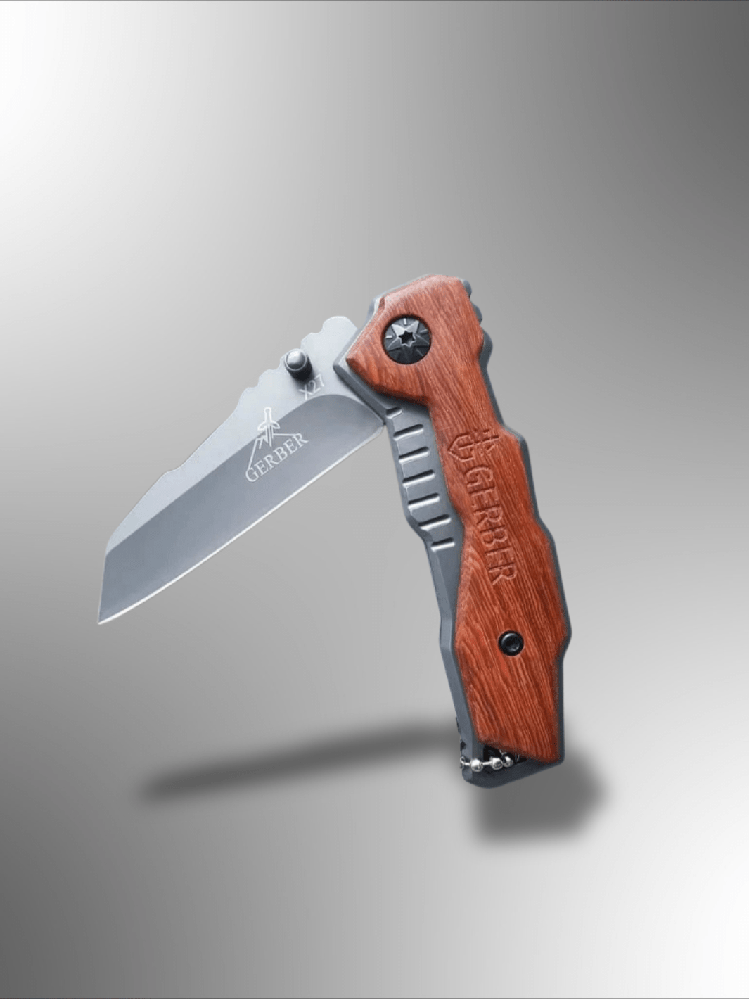 Couteau Pliant | 17 cm Bois