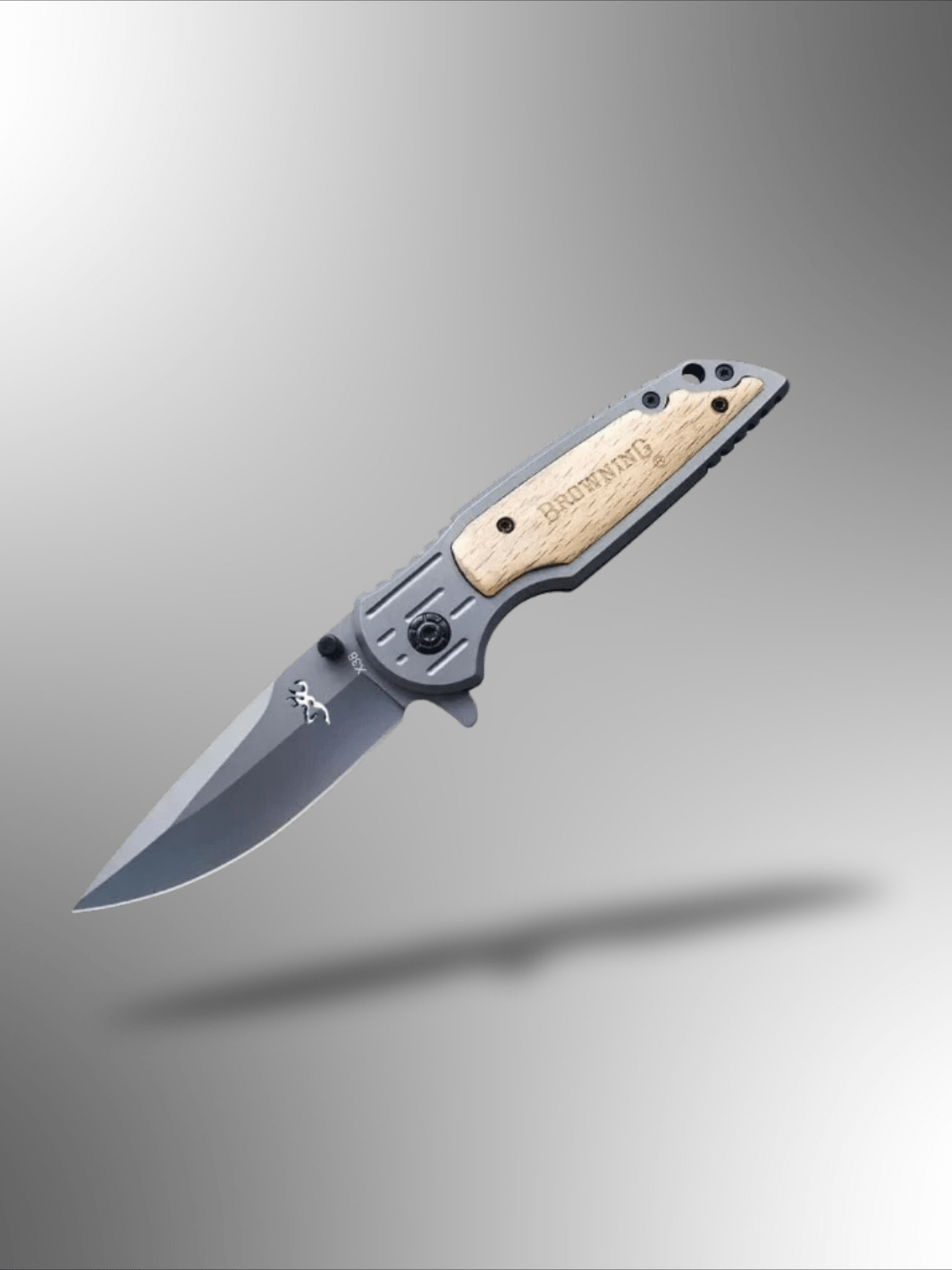 Couteau Pliant | x38 acier Lame grise