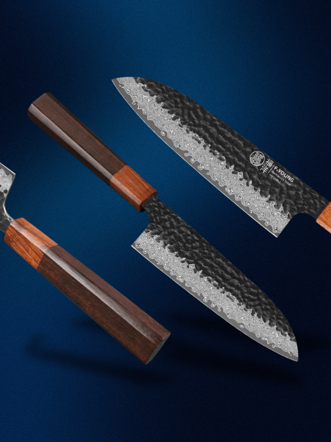 Couteau Santoku | couteau pour sushi Bois / 7 Pouces