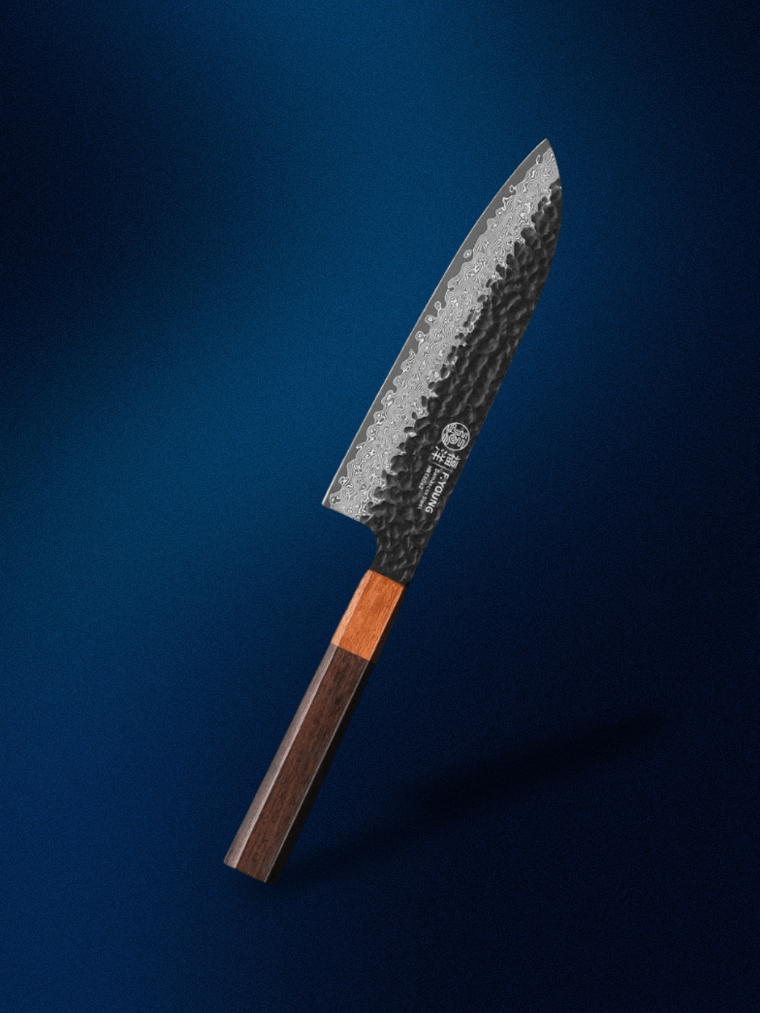 Couteau Santoku | couteau pour sushi Bois / 7 Pouces
