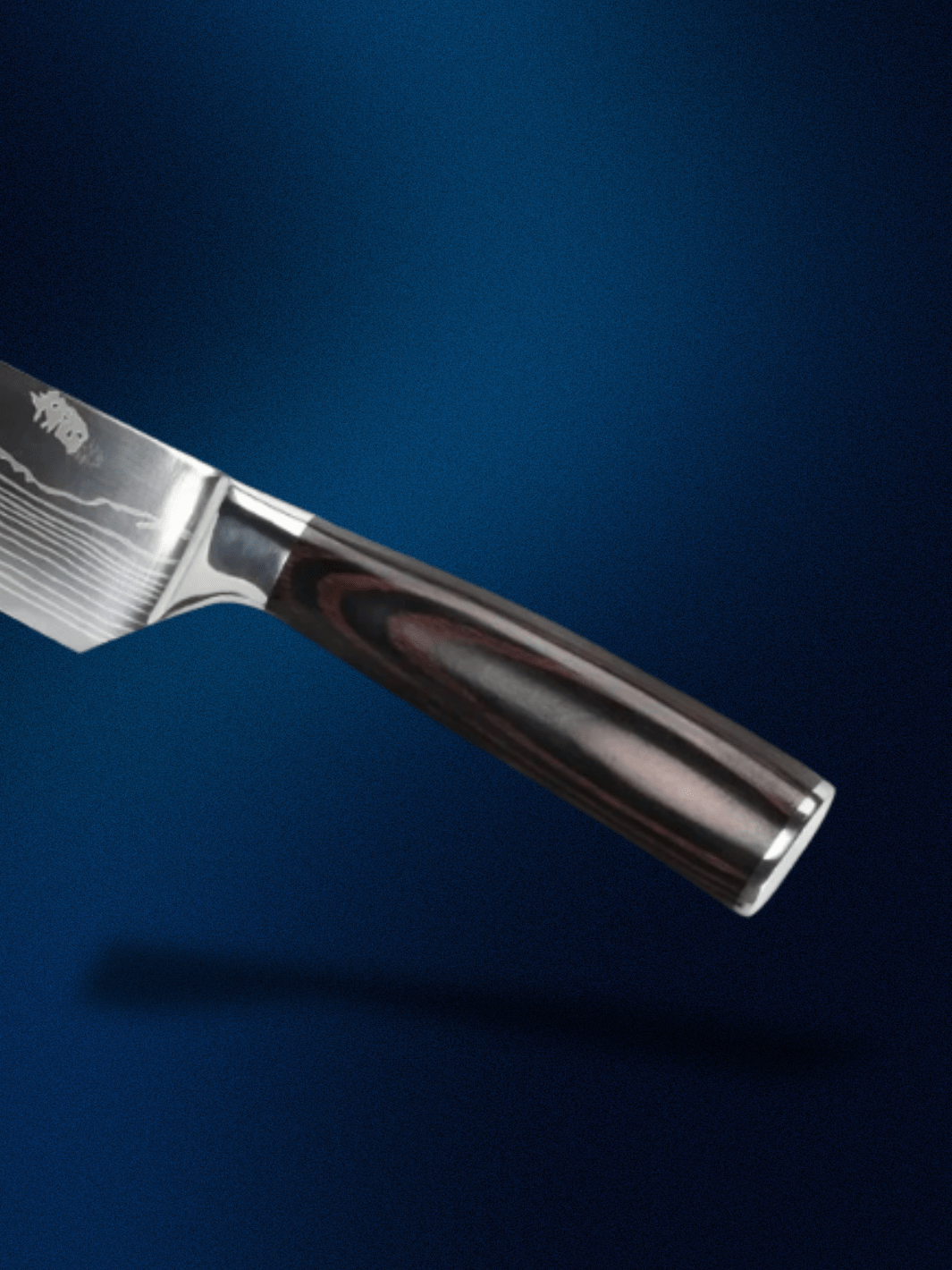 Couteau Santoku | en damas