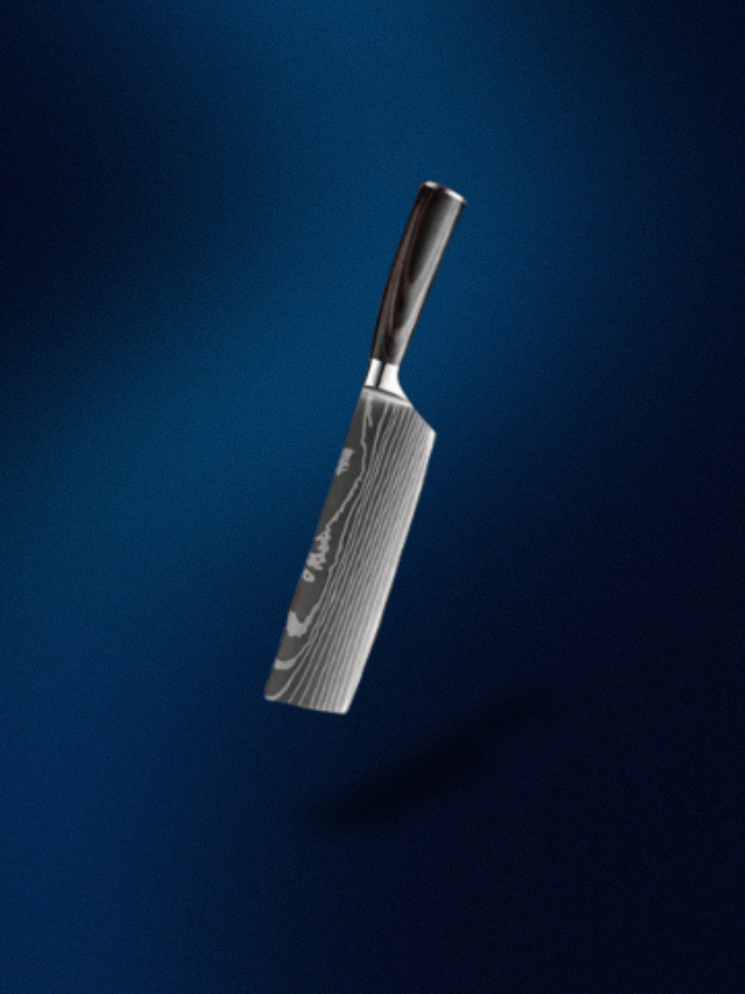 Couteau Santoku | en damas couteau de cuisine 7 pouces