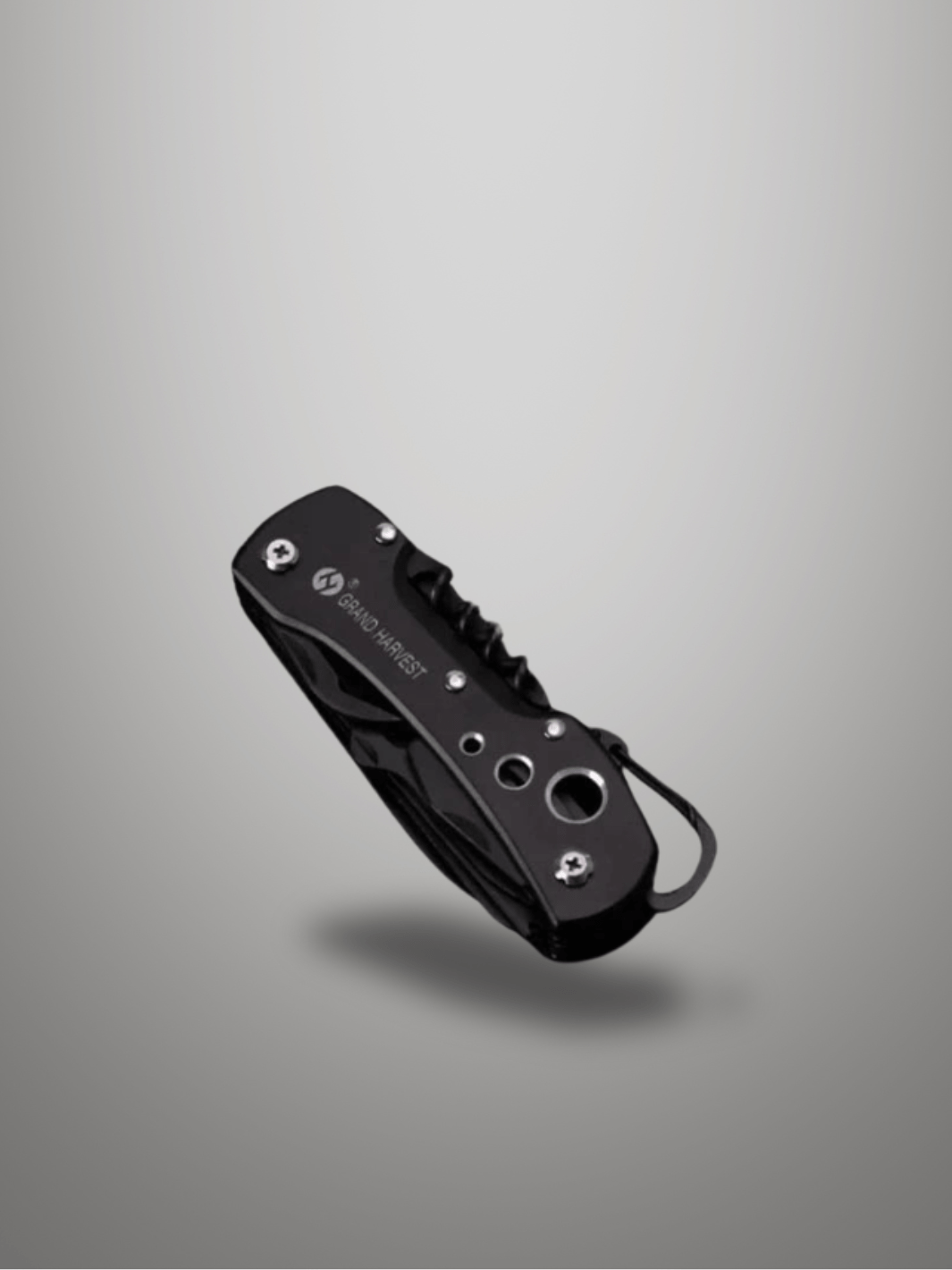 Couteau Suisse | couteau multifonction grand harvest Noir