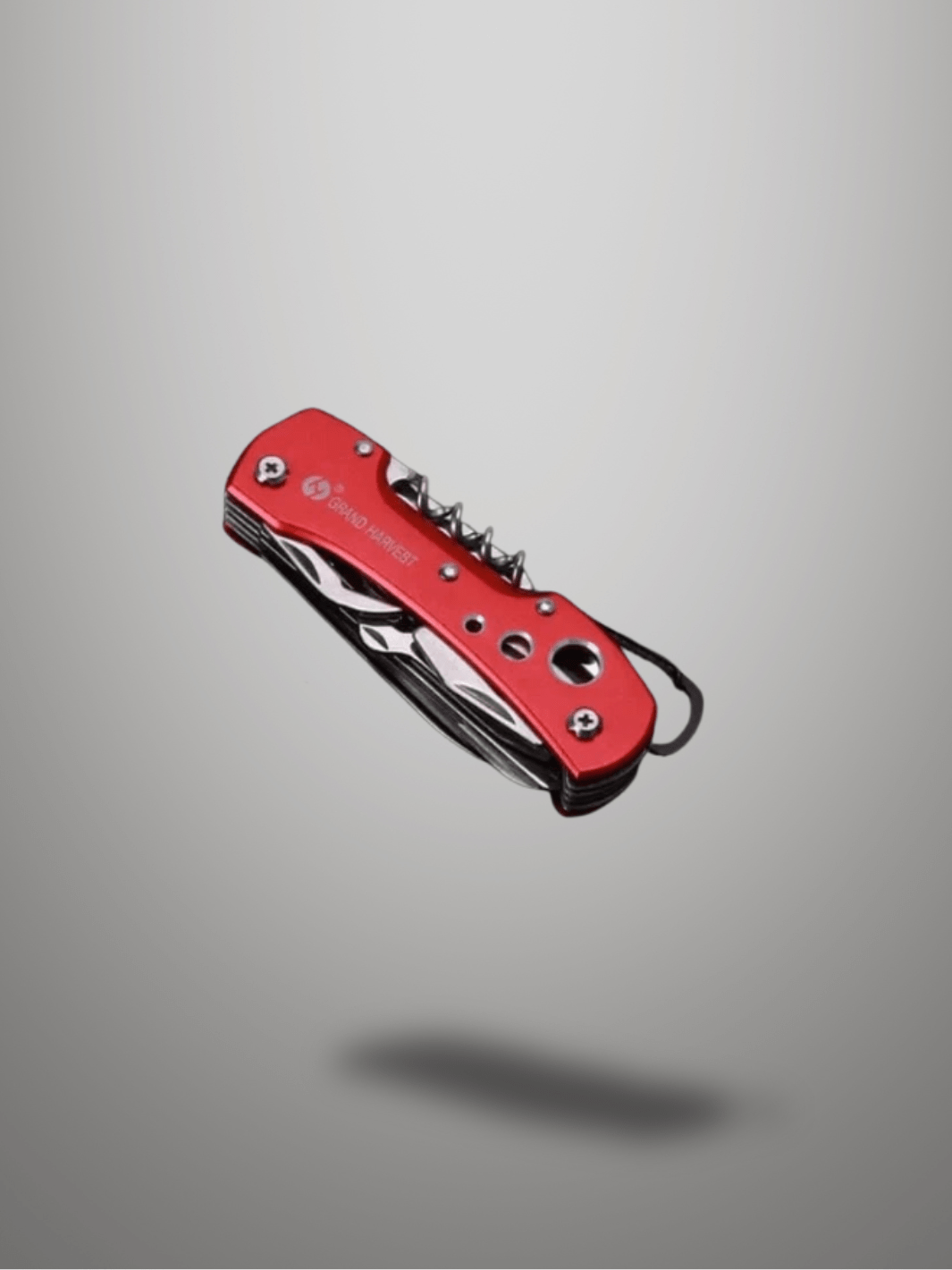 Couteau Suisse | couteau multifonction grand harvest Rouge