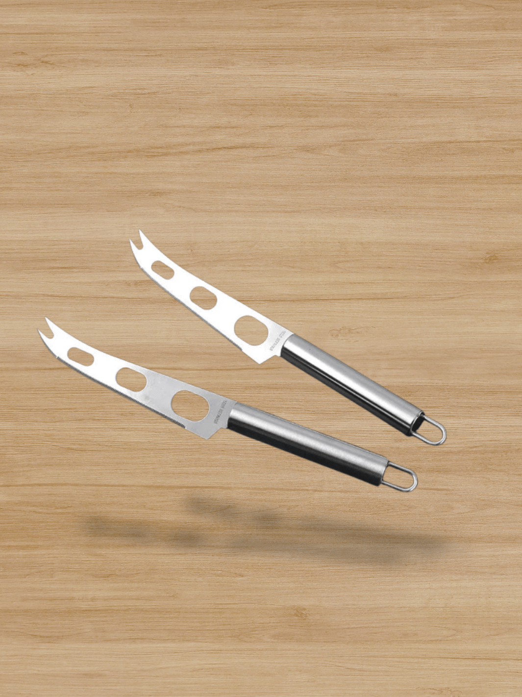 couteaux à fromage à 3 trous 2pcs Style 1