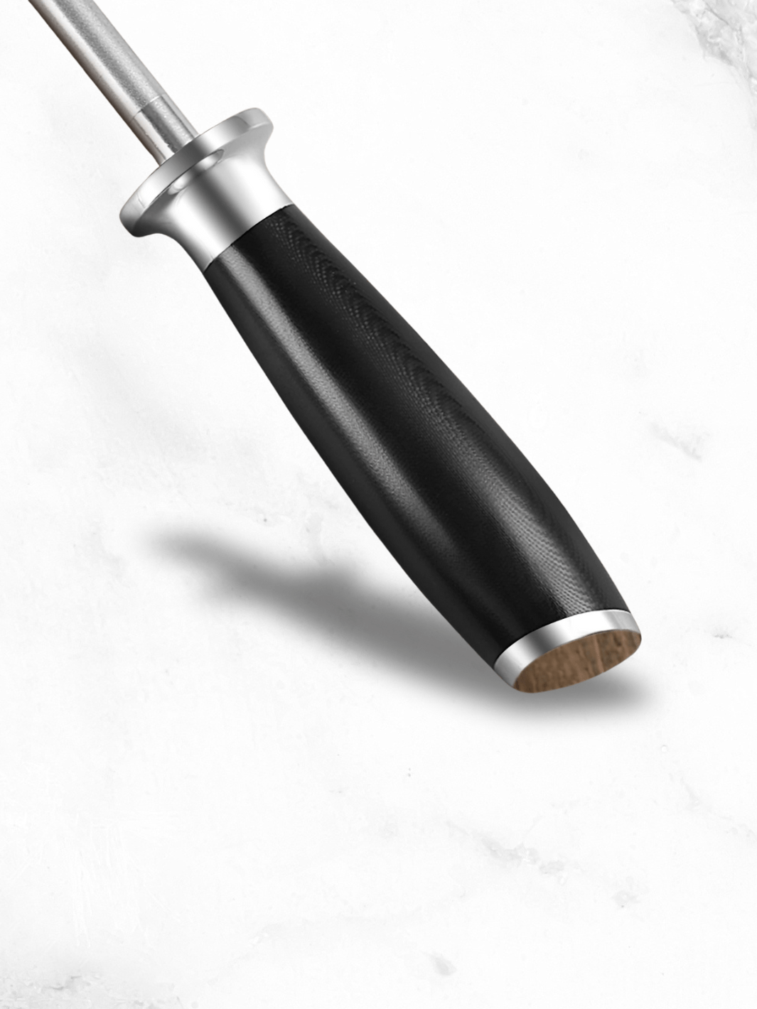 Fusil à Aiguiser TURWHO 9 acier inoxydable Noir / 23CM