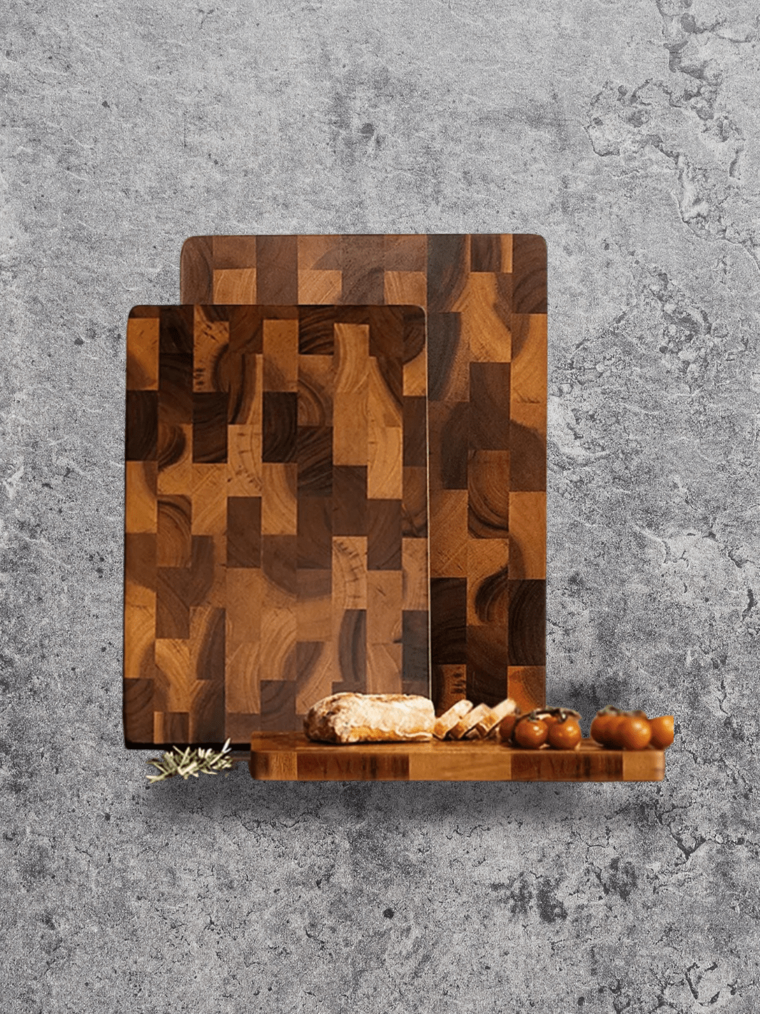 Planche à Découper bois d'acacia (3 variantes) Bois d'acacia / S 28X18X1.2CM