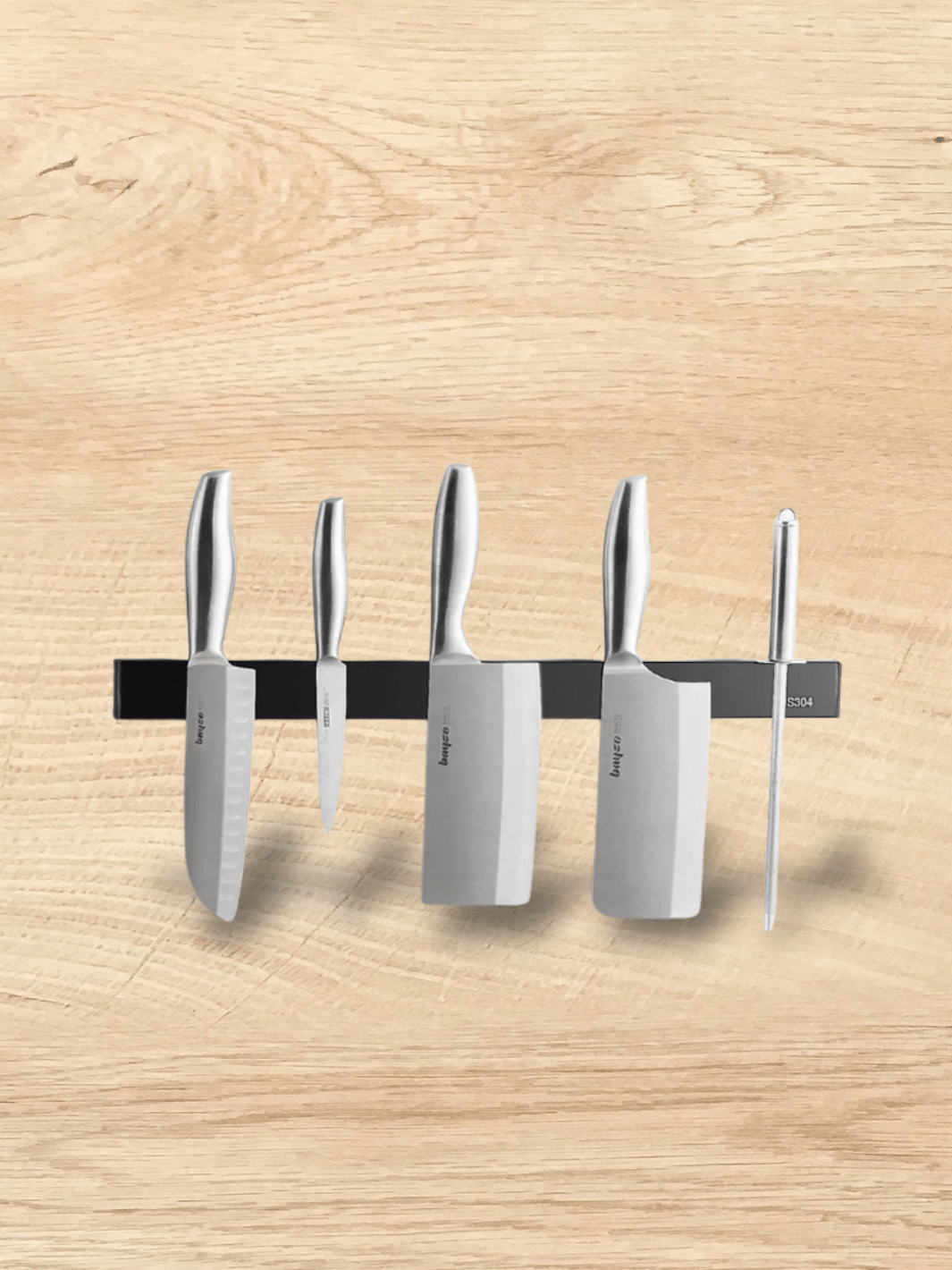 Porte-couteau Aimanté bloc mural 40/50CM