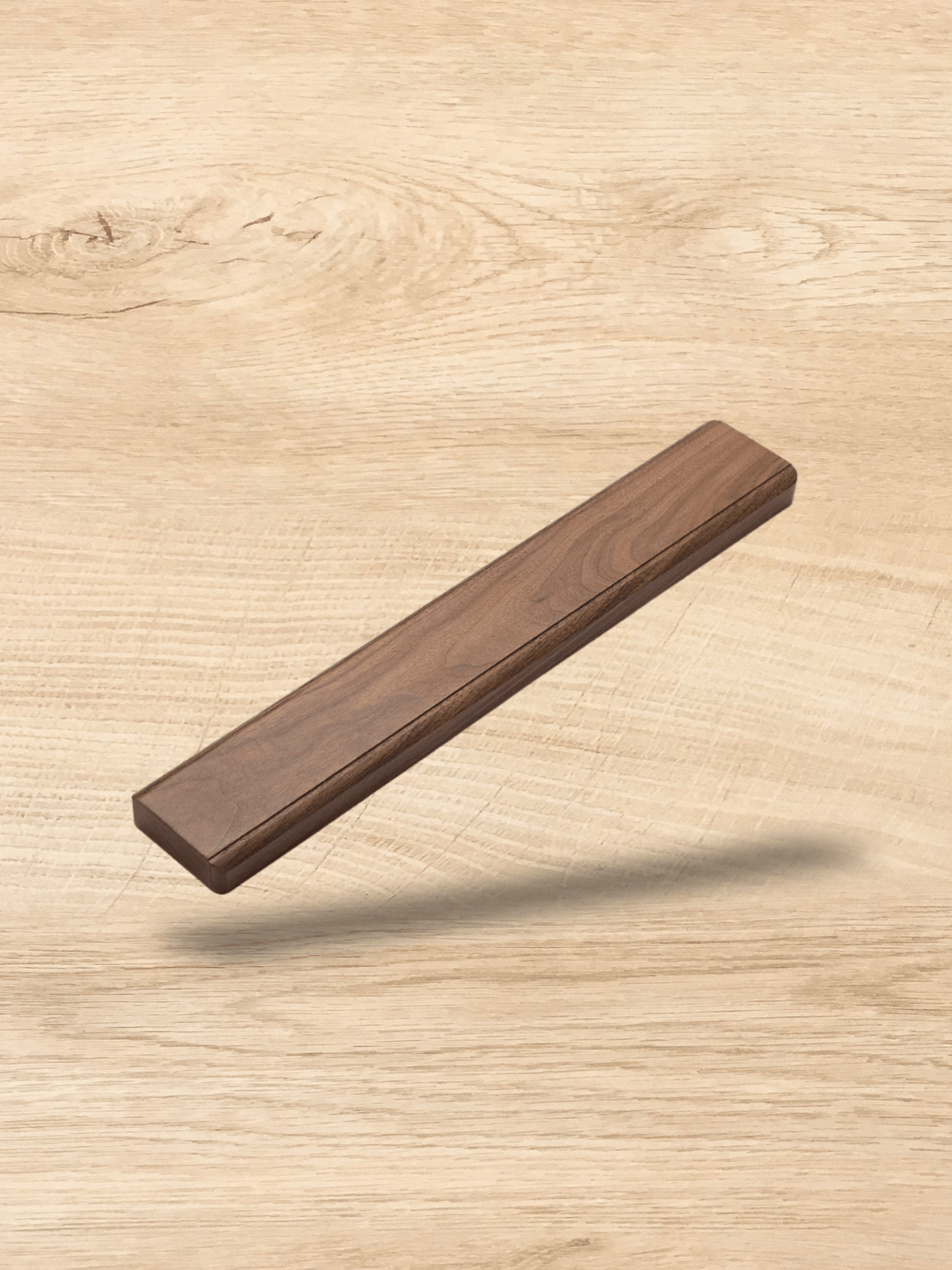 Porte-couteau Aimanté <br> bois massif, adhésif autocollant Bois / 400x65 MM