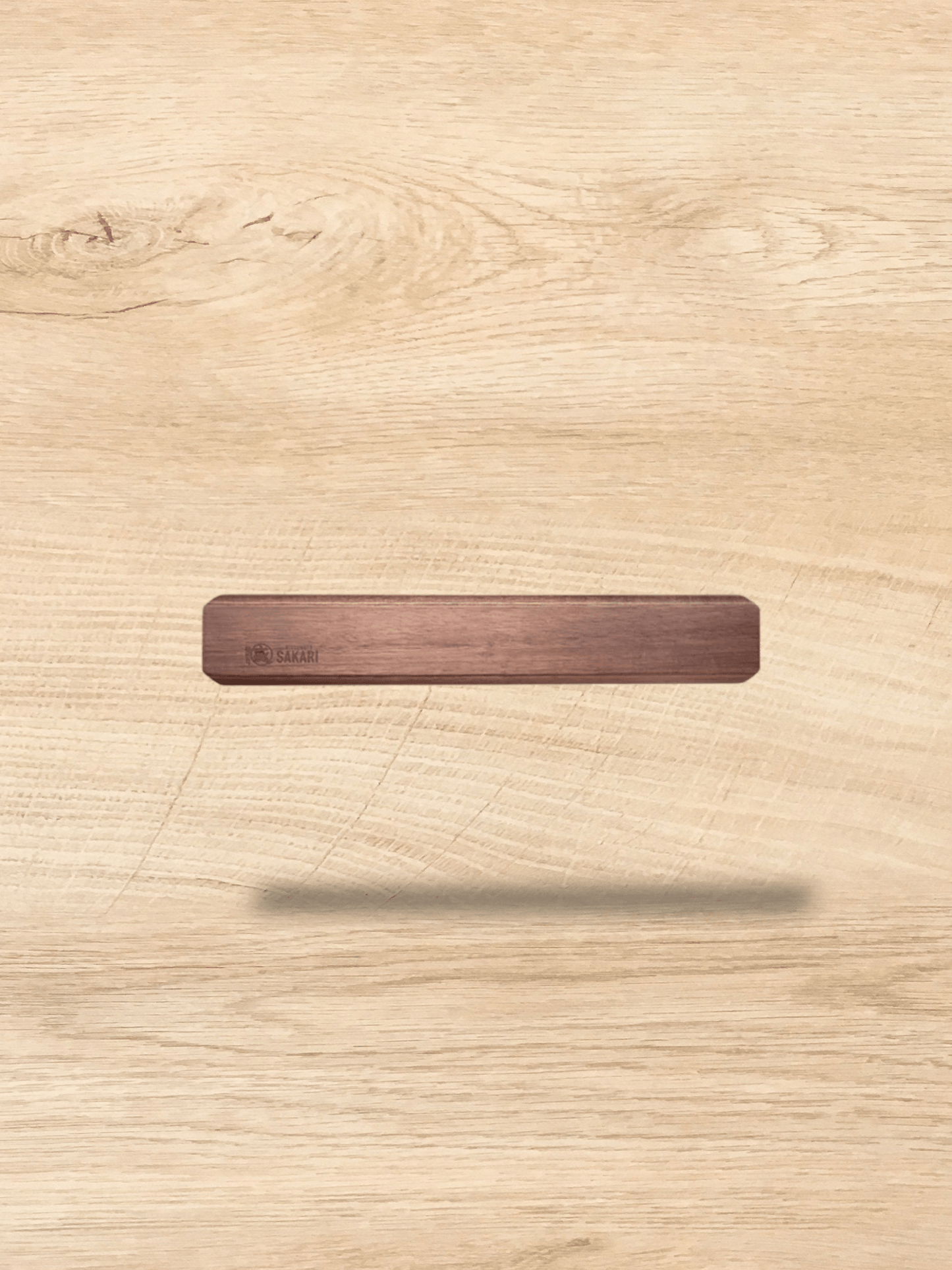 Porte-couteau Aimanté en bois ciré (400-500cm) 40cm