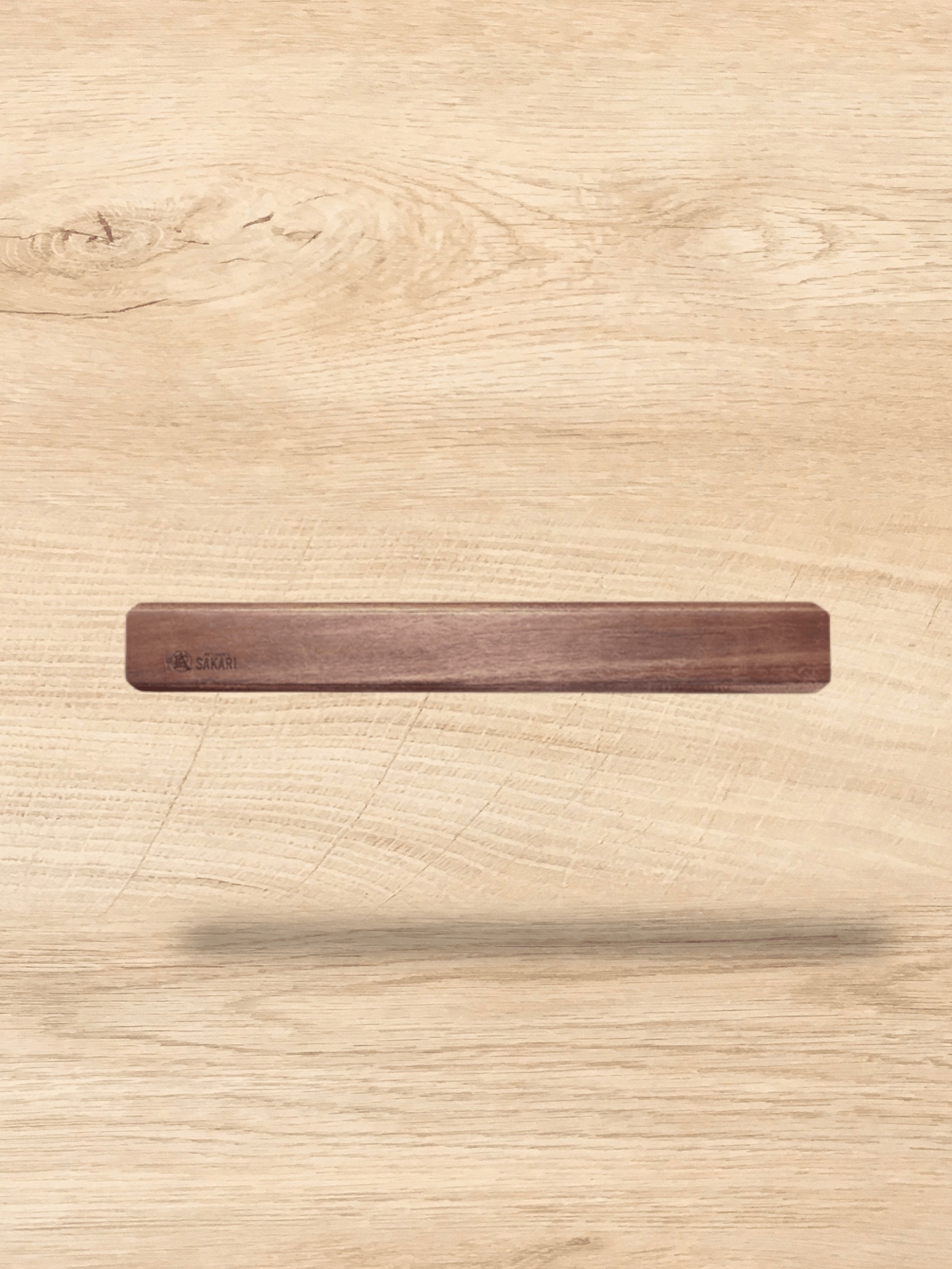 Porte-couteau Aimanté en bois ciré (400-500cm) 50cm