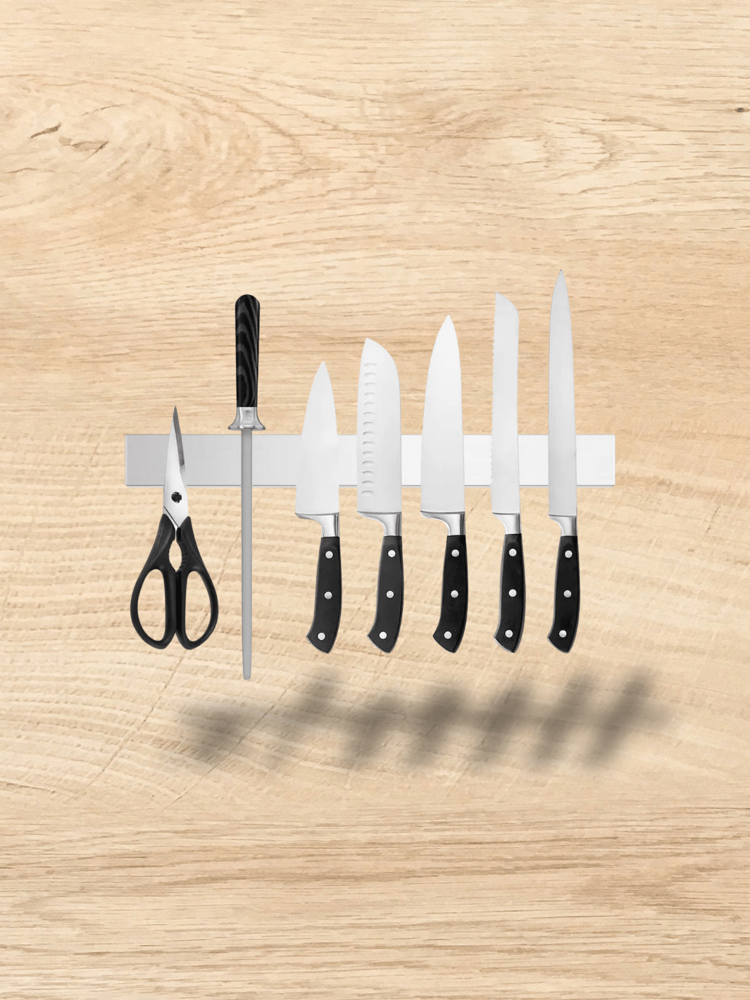 Porte-couteau Aimanté organisateur de couteaux (40CM-50CM)