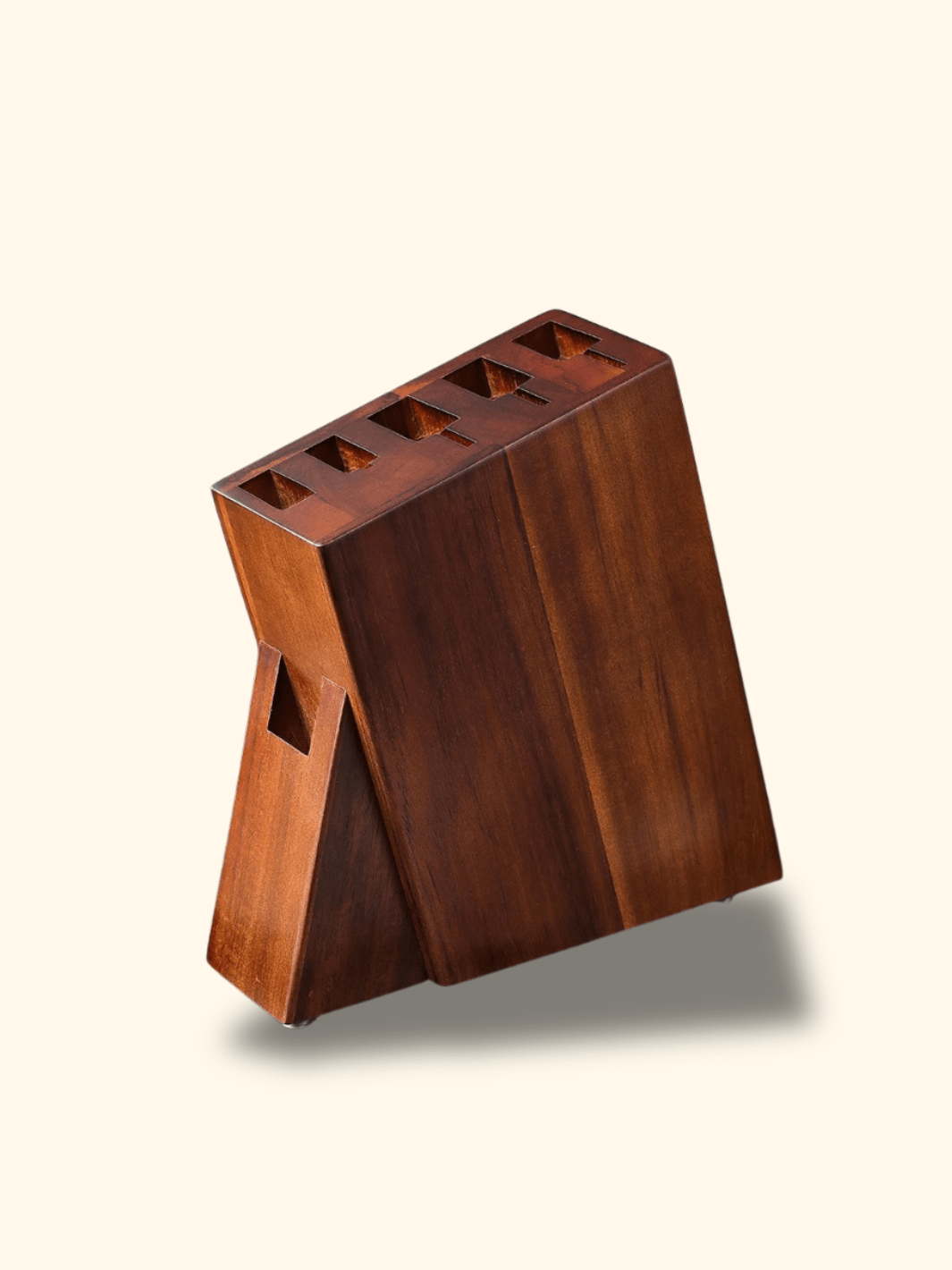 Rangement pour couteaux support multiprise en bois Bois