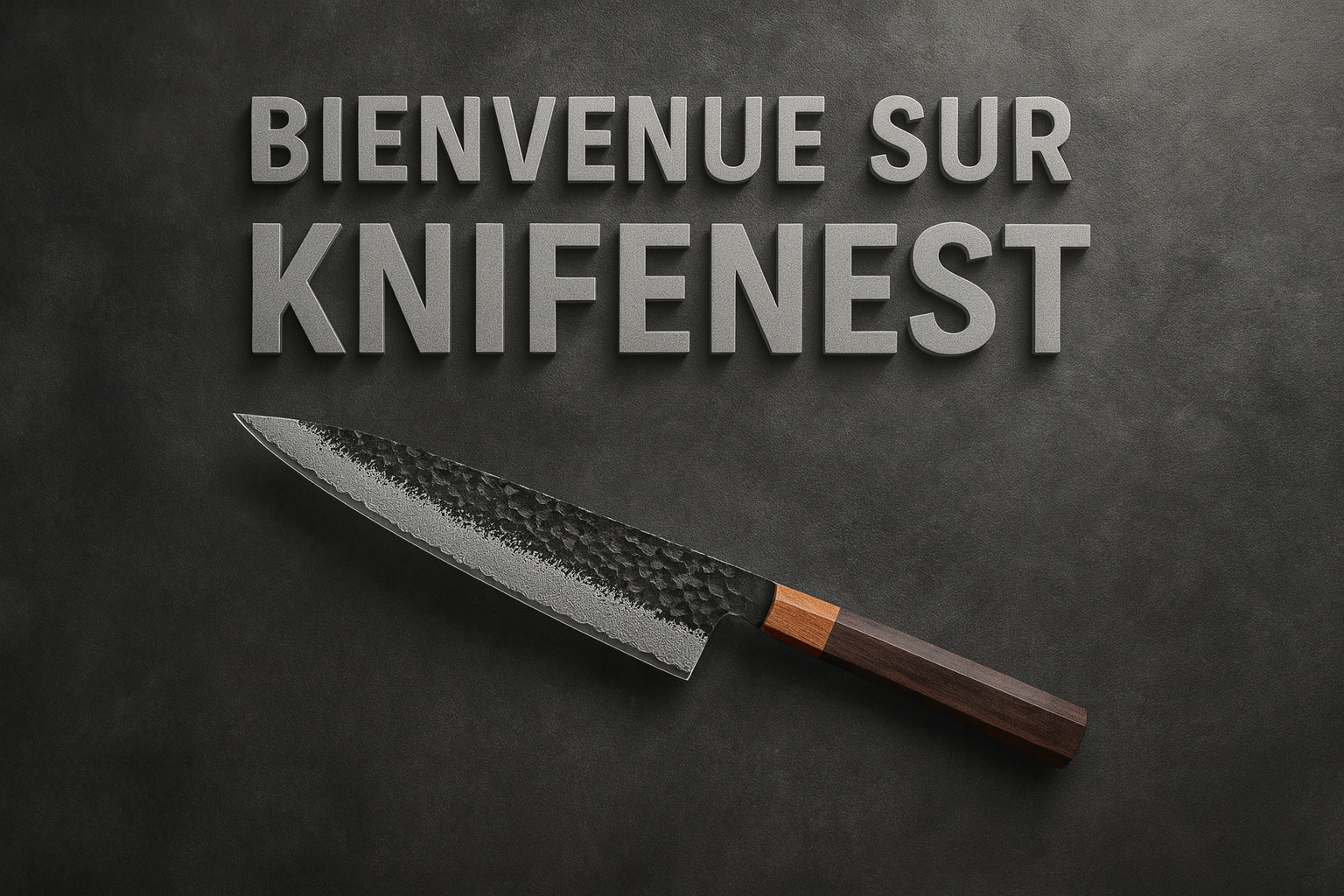 Un couteau une mission.