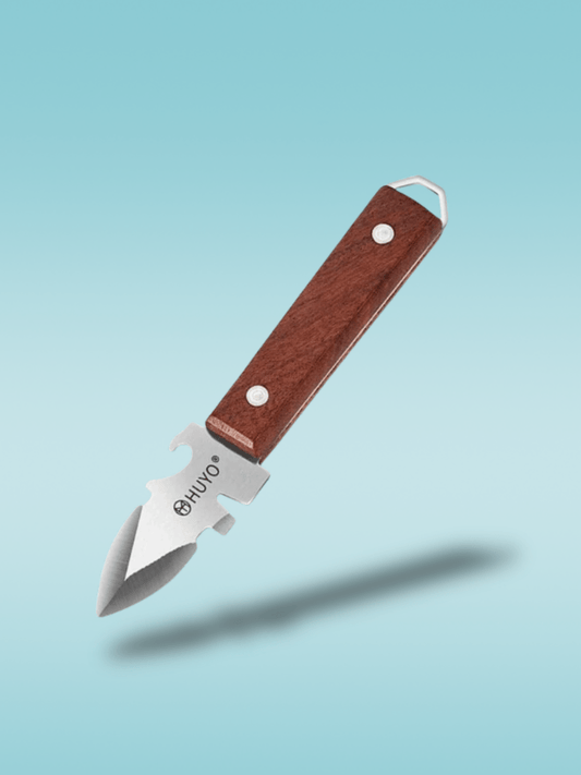 Couteau a Huitre | 17cm Bois