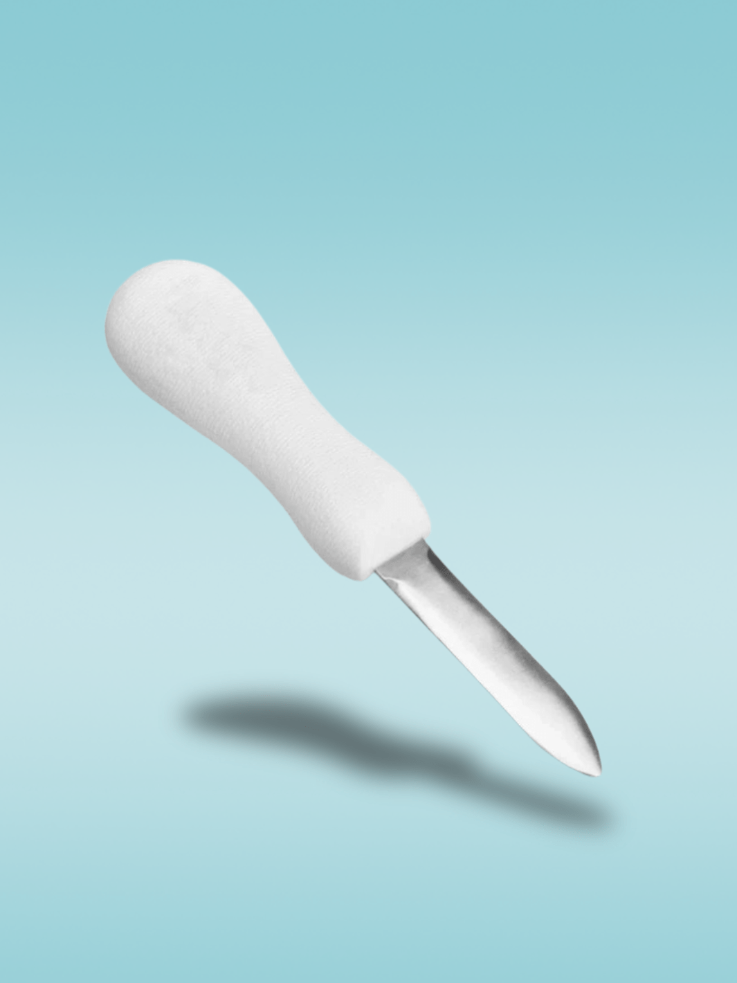 Couteau a Huitre <br> noir et blanc Blanc