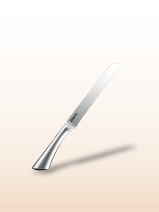 Couteau à Pain dentelé tout acier PLYS Acier