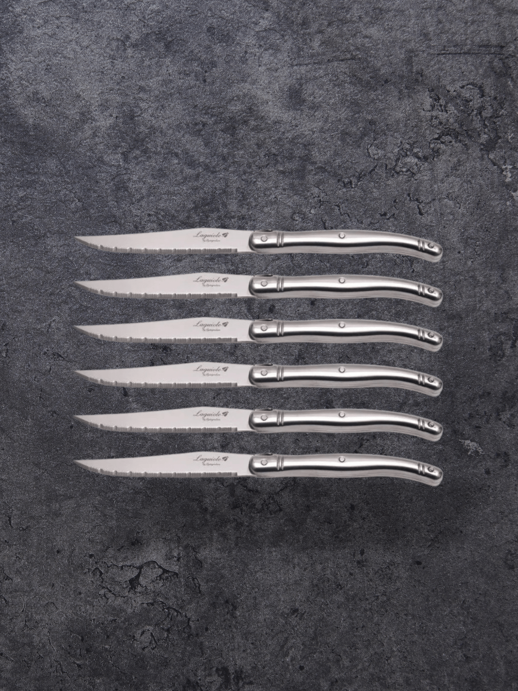 Couteau à Steak | acier inox  6 pcs set
