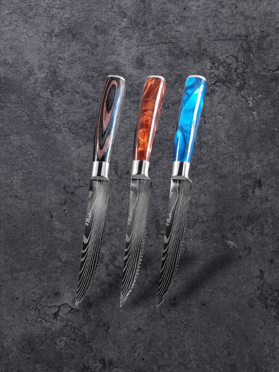 Couteau à Steak | en dents de scie 3 pcs