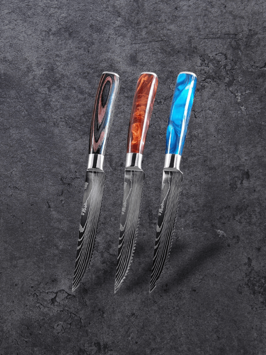 Couteau à Steak | en dents de scie 3 pcs
