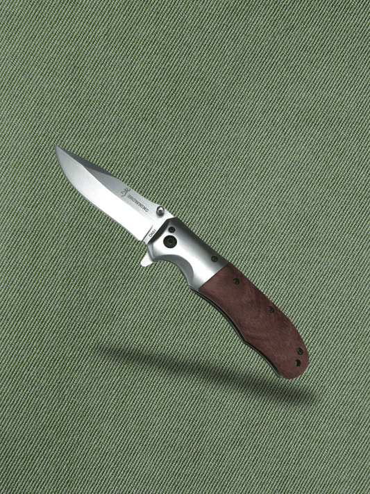 Couteau de Survie | acier DA51 Manche en bois